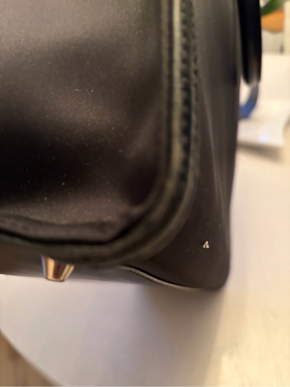 Burberry Black Structured Vintage Tote Bag/Briefcase - Picture 11 of 16